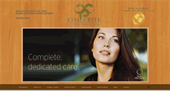Desktop Screenshot of coalcreekplasticsurgery.com